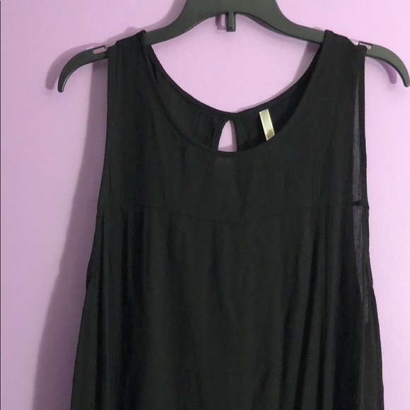 Black Tunic Top Size Small - Picture 2 of 6